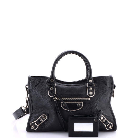Balenciaga Small City Classic Metallic Edge Bag Leather - Picture 1 of 5
